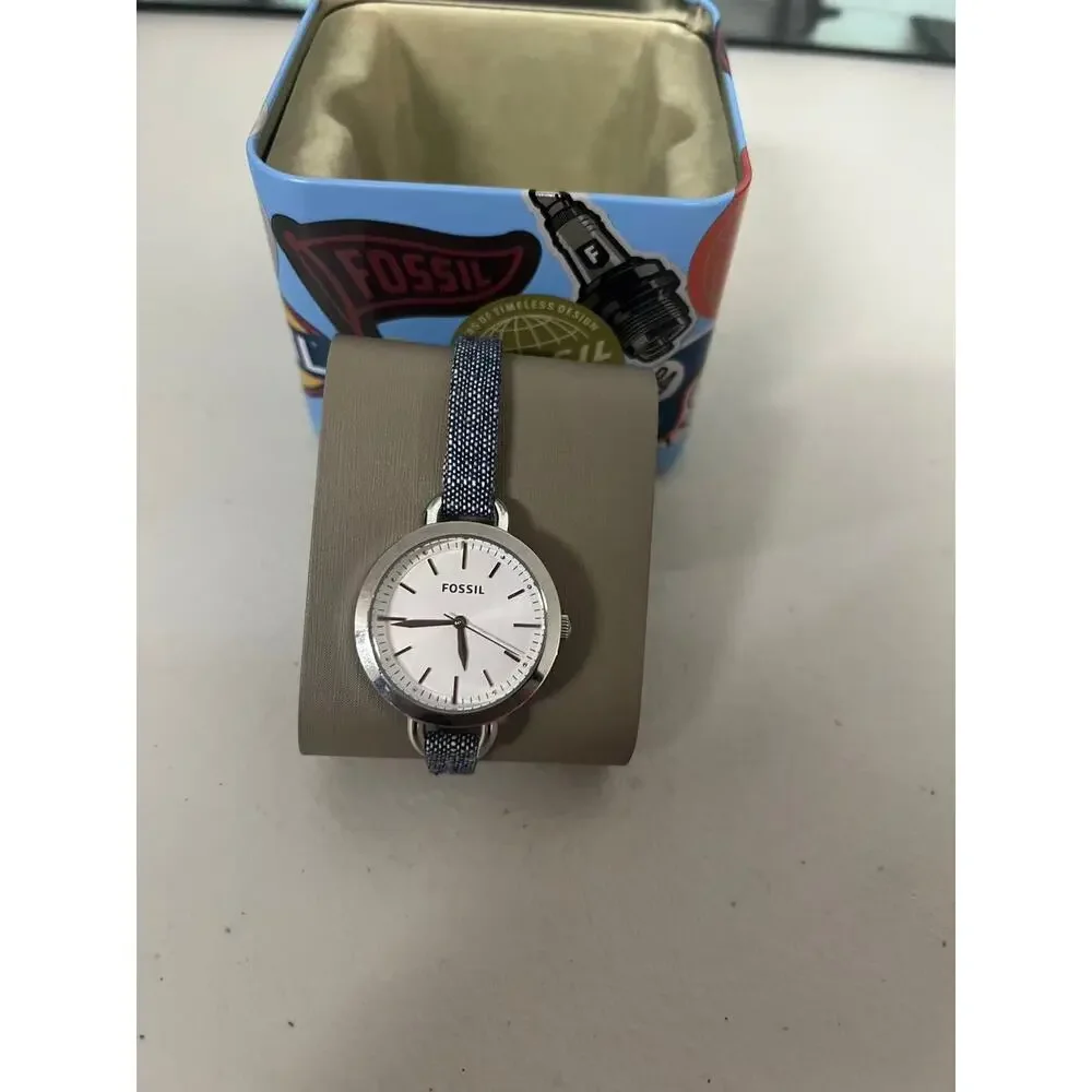 Fossil BQ3357 Women's Quartz Wristwatch with Fabric Strap